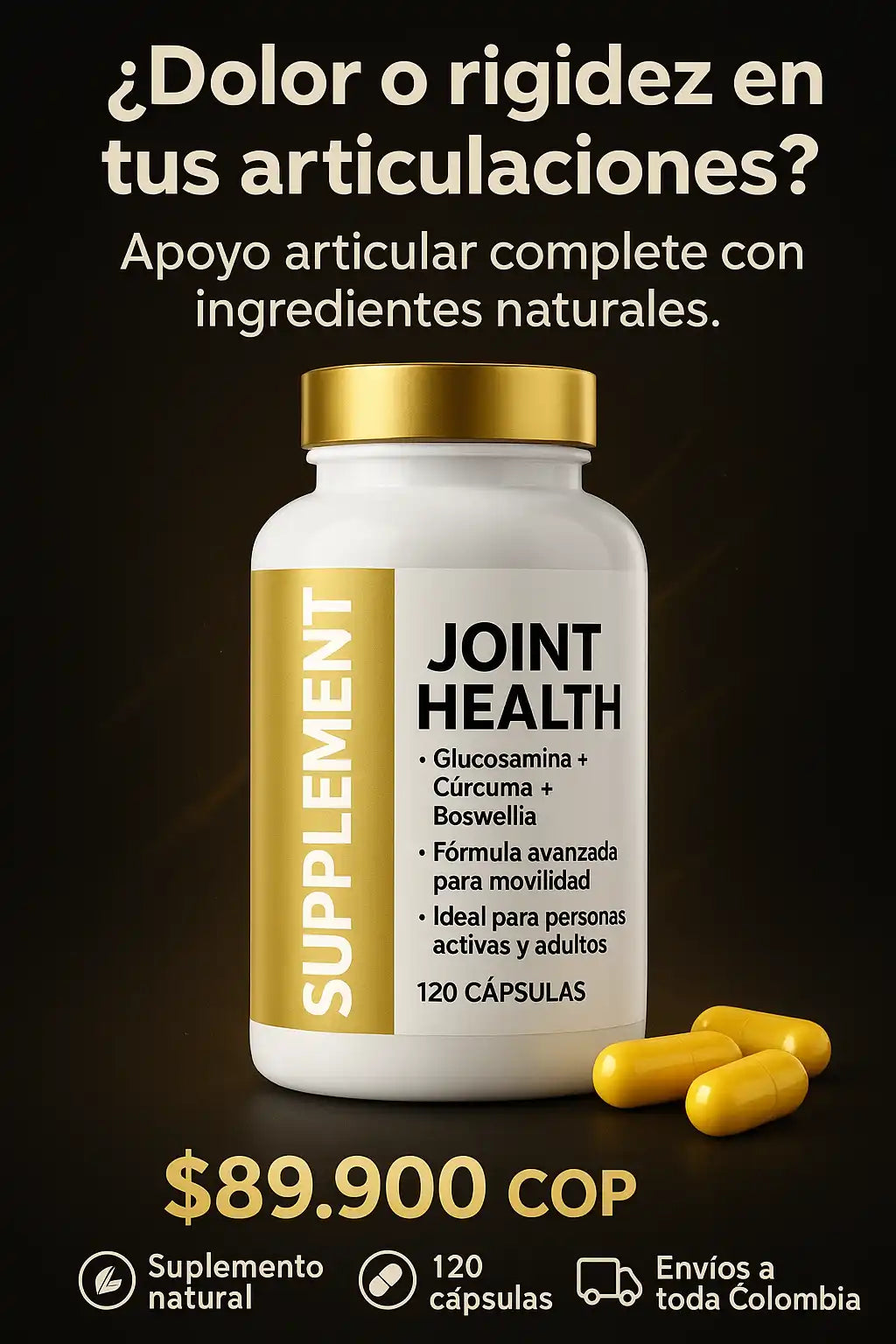 Joint Health – Fortalece tus articulaciones desde la primera semana