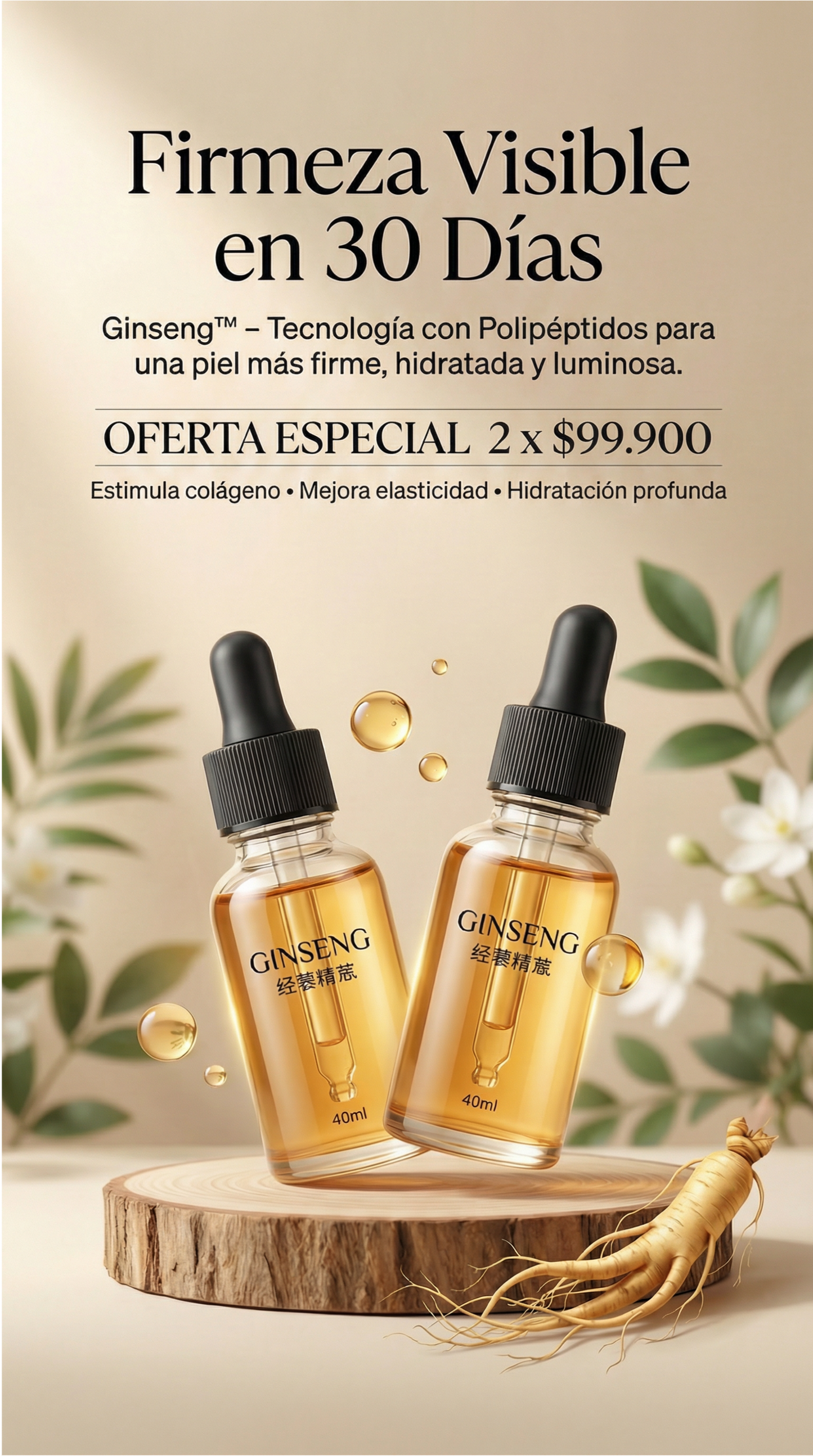 Ginseng™ – Firmeza Visible en 30 Días