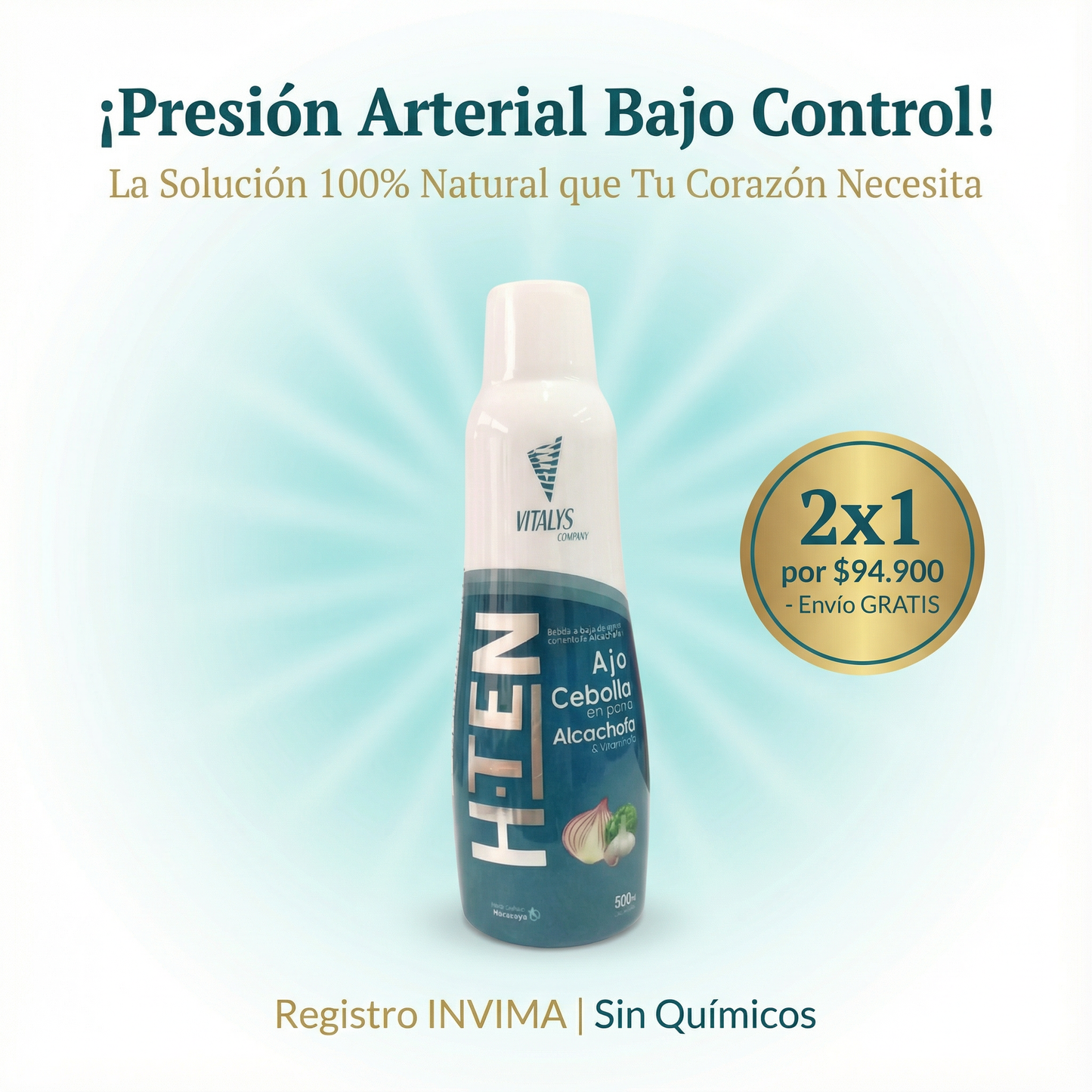 H-TEN | Control Natural de tu Presión en 10 Días