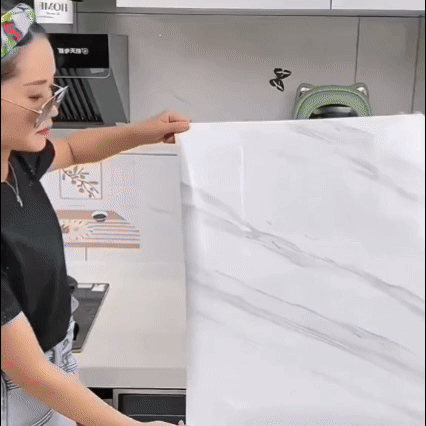 Papel Tapiz Mármol Autoadhesivo -  Acabado mármol premium en minutos. (3mts de largo x 60cm de ancho)