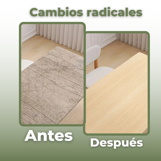 Papel tapiz de madera autoadhesivo de vinilo (5mts de largo x 60cmts de ancho)