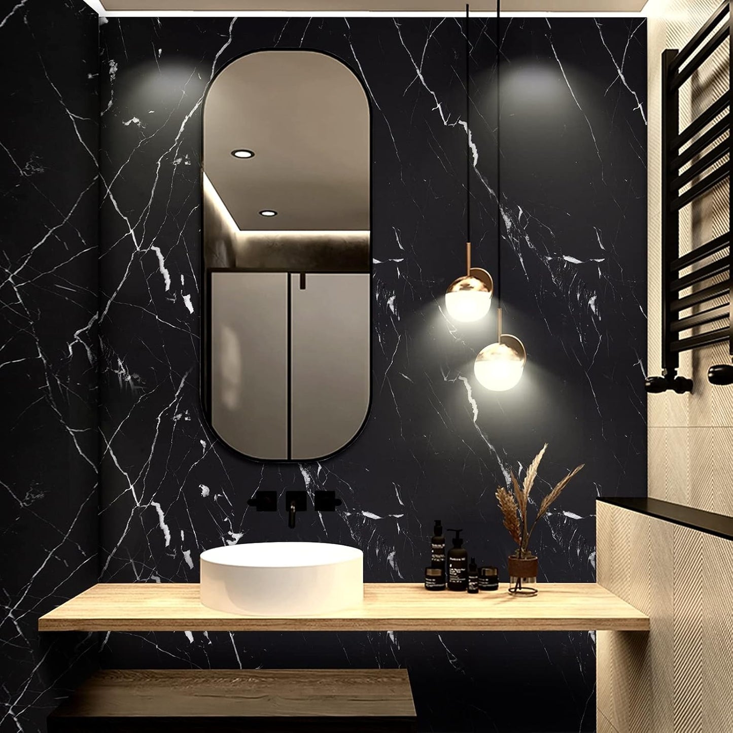 PAPEL TAPIZ PARA BAÑOS X 2M RECIBE 5 METROS + ENVIO GRATIS 🎁