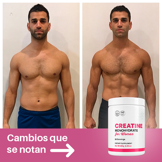 Creatine Monohydrate for Women| Más fuerza, mejor recuperación y resultados visibles sin hinchazón
