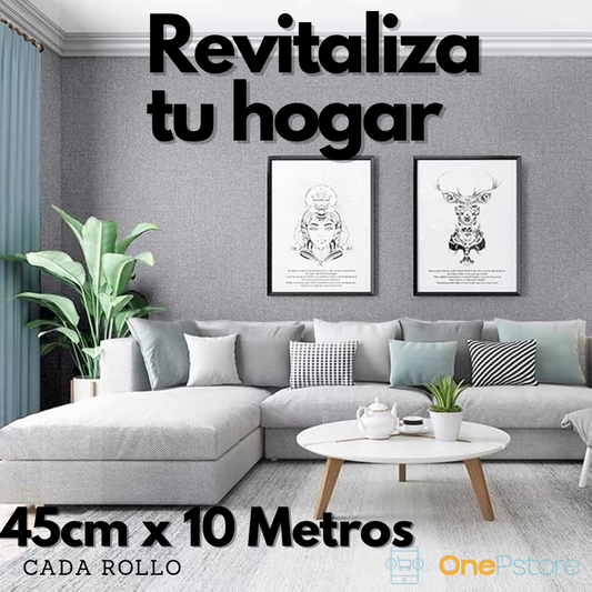 Papel Vinilo Decorativo rollo x 10 metros