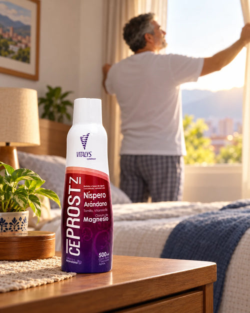 Ceprostz Vitalys en una rutina de bienestar matutina