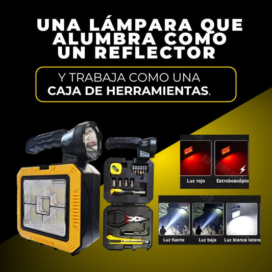 KIT DE HERRAMIENTAS MULTIFUNCIONAL 12 EN 1 + Repara golpes express GRATIS🎁
