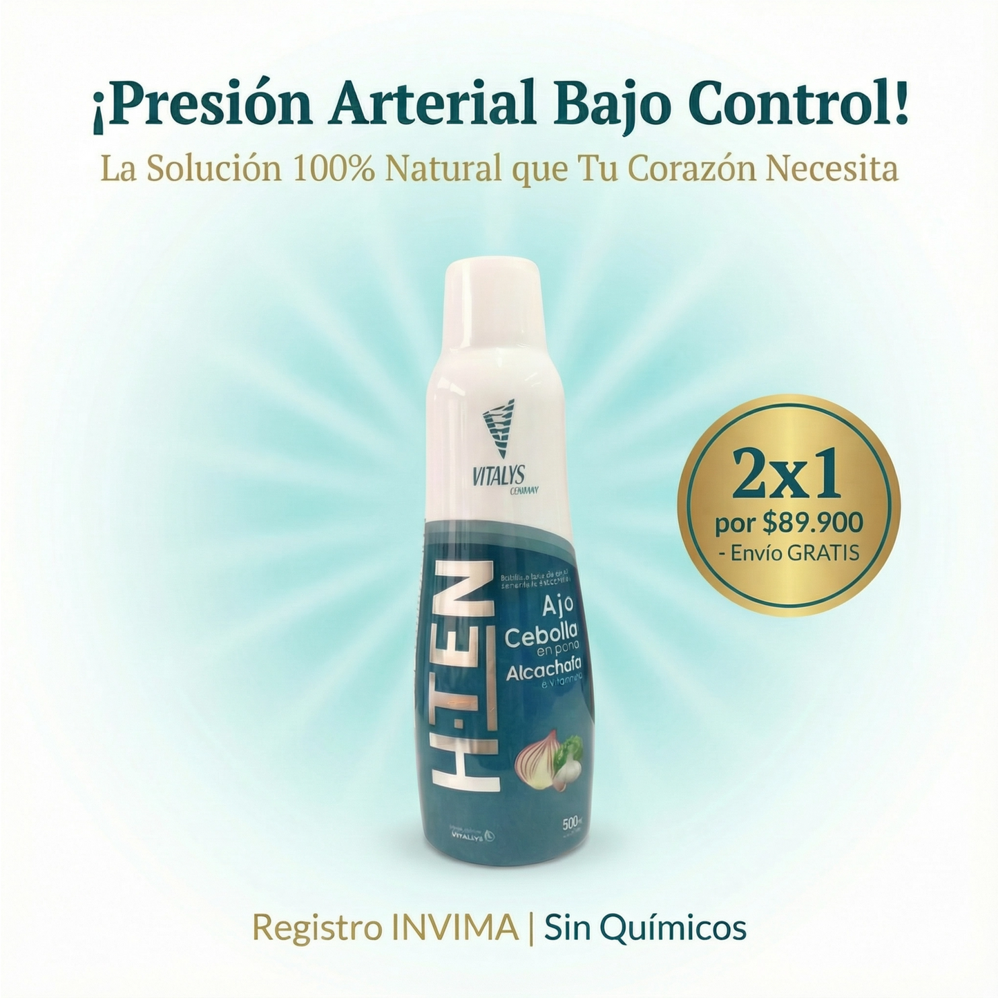 H-TEN | Control Natural de tu Presión en 10 Días