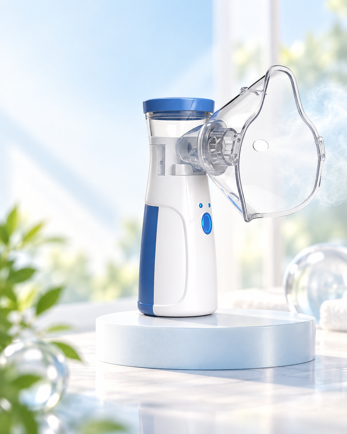 Nebulizador portátil InhalaZen Premium con mascarilla