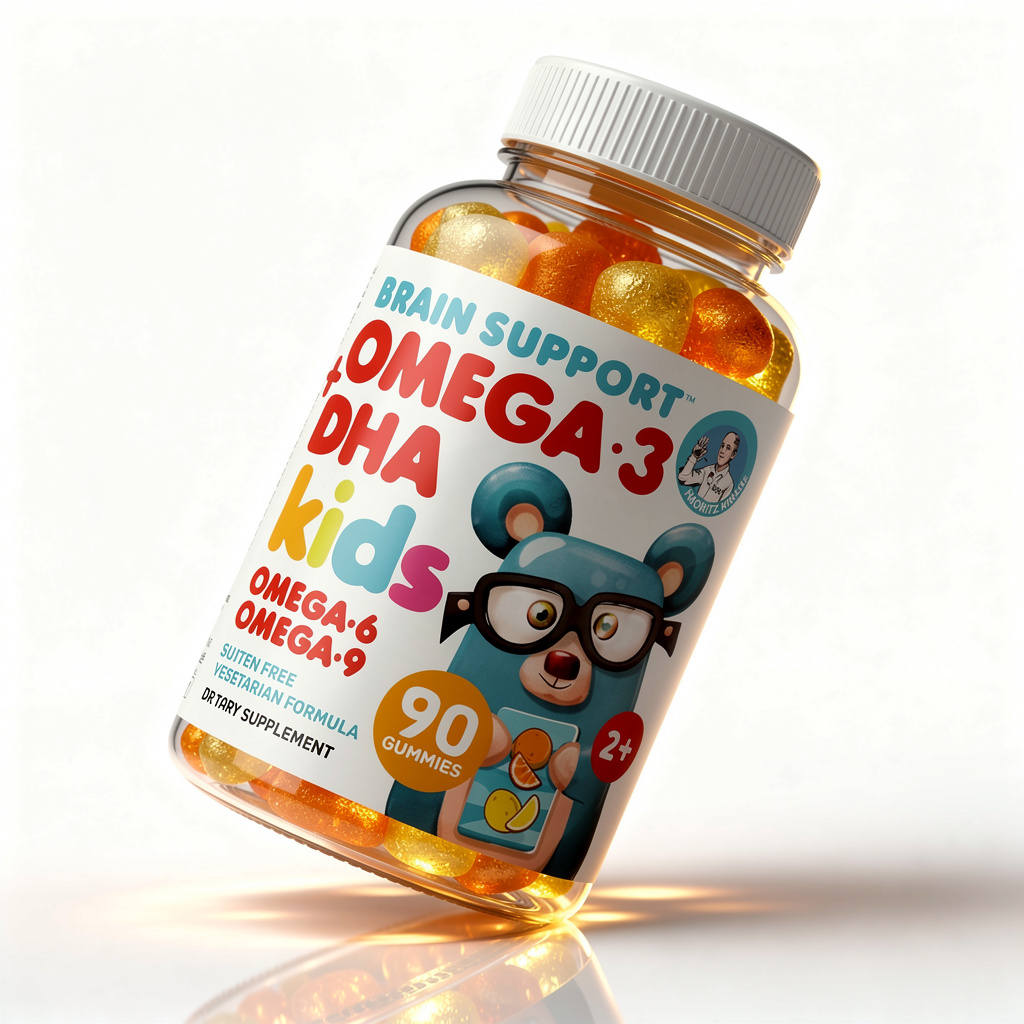 Gomitas Omega-3 DHA + Vitamina C