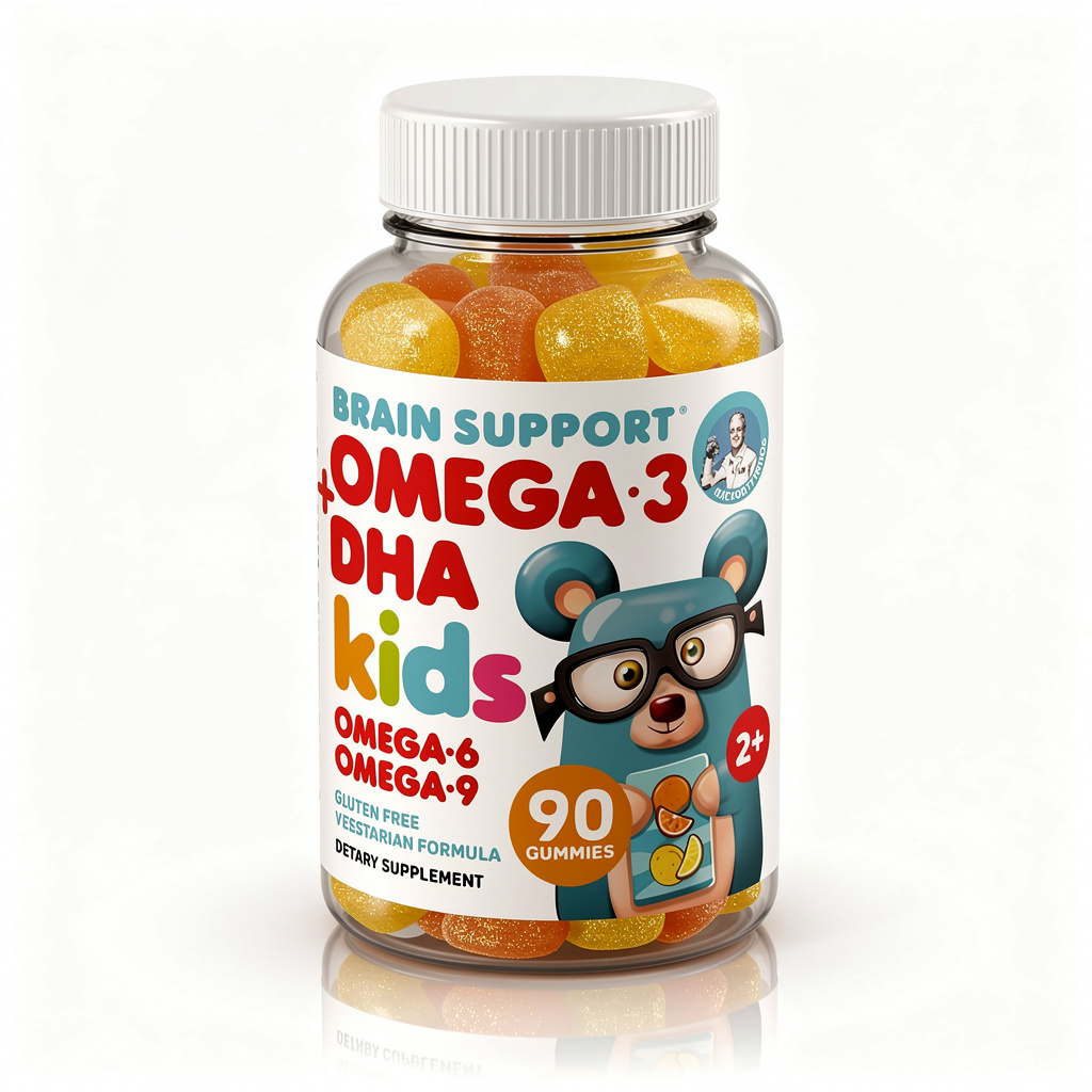 Gomitas Omega-3 DHA + Vitamina C